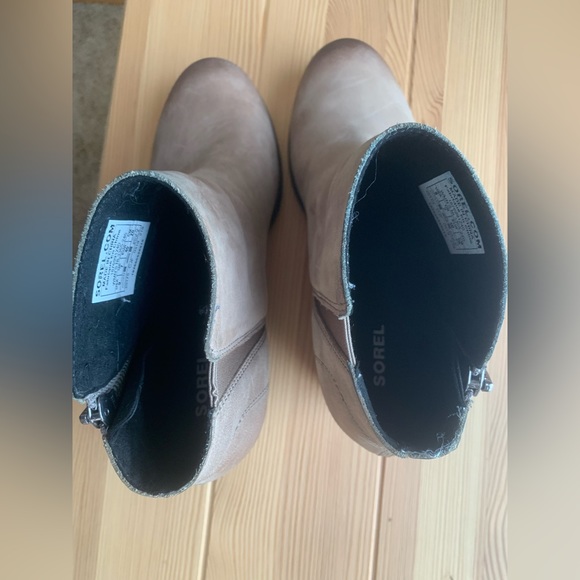 Sorel Women's Joan Of Arctic Sorel Zip Chelsea Wedge - Picture 8 of 10